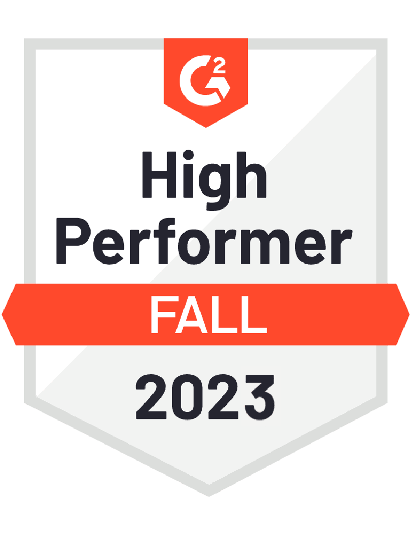 G2 High Performer: Fall 2023